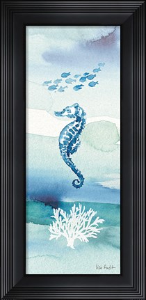 Framed Sea Life VIII no Border Print