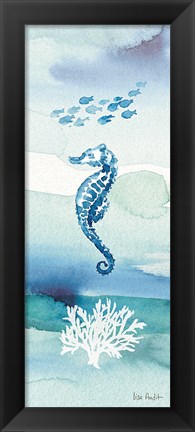 Framed Sea Life VIII no Border Print