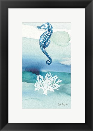 Framed Sea Life VIII no Border Print