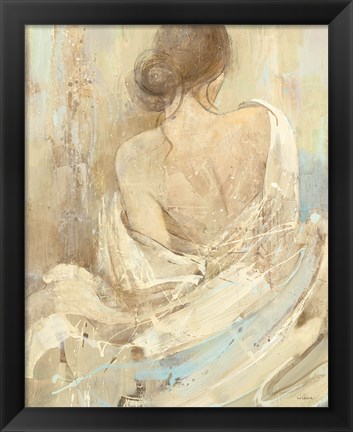 Framed Abstract Figure Study I Print