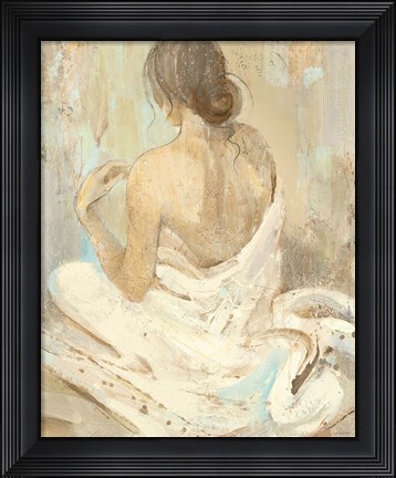 Framed Abstract Figure Study II Print