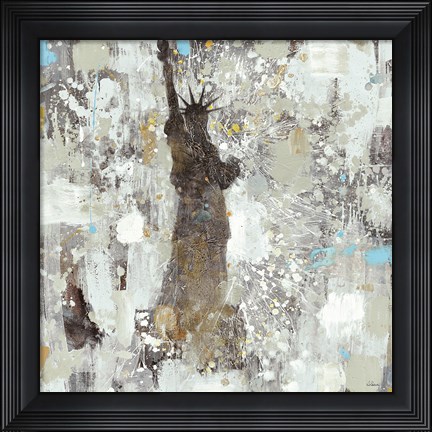 Framed Statue of Liberty Neutral Print