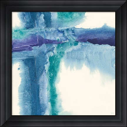 Framed Jewel Tones I Print