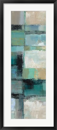Framed Island Hues Panel I Print