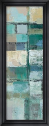 Framed Island Hues Panel II Print