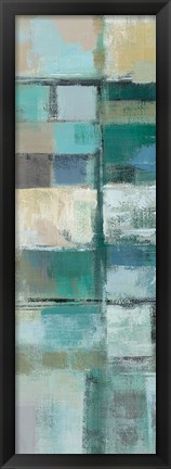 Framed Island Hues Panel II Print