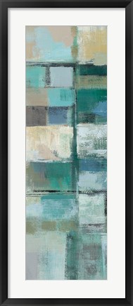 Framed Island Hues Panel II Print