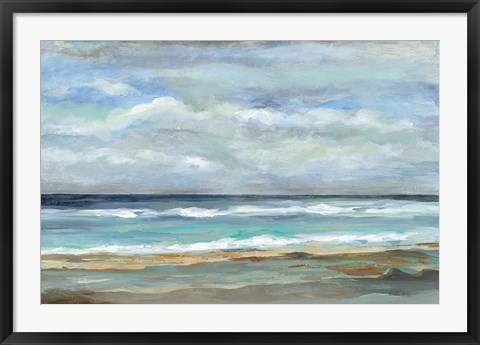 Framed Seashore Print