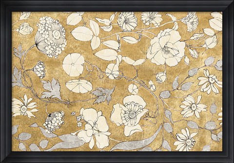 Framed Floral Joy II Print