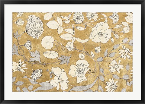 Framed Floral Joy II Print