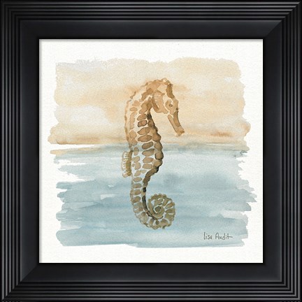 Framed Sand and Sea III Print