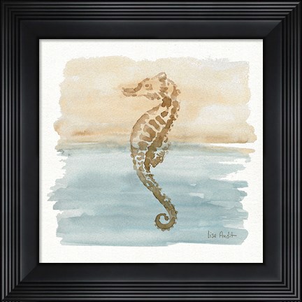 Framed Sand and Sea IV Print