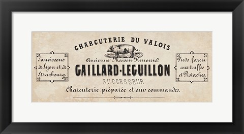 Framed Animal Bill of Sales I Print