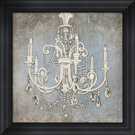Framed Luxurious Lights III Print