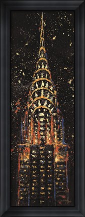 Framed Cities at Night II Print
