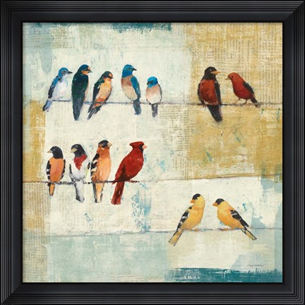 Framed Usual Suspects Print