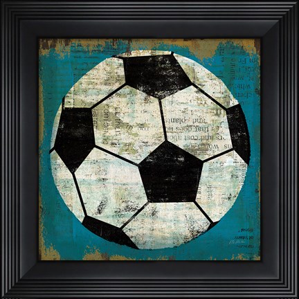 Framed Ball IV Print