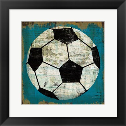 Framed Ball IV Print