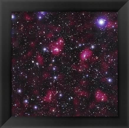 Framed Dark Matter Distribution in Supercluster Abell 901/902 Print