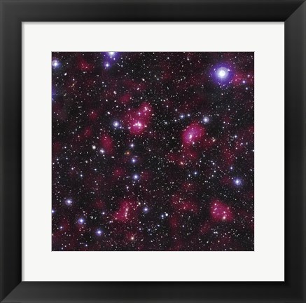 Framed Dark Matter Distribution in Supercluster Abell 901/902 Print