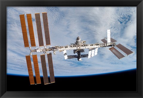 Framed International Space Station 5 Print