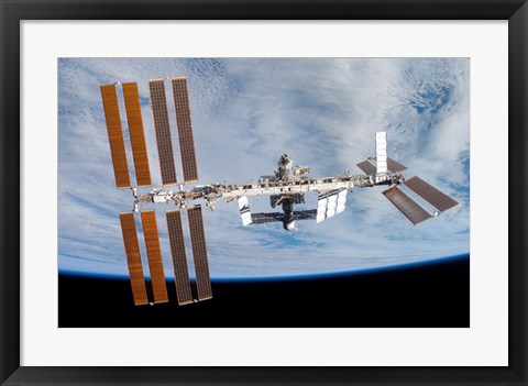 Framed International Space Station 5 Print