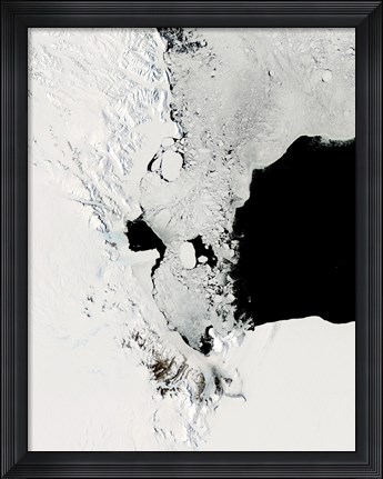 Framed Ross Sea, Antarctica Print