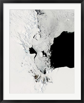 Framed Ross Sea, Antarctica Print