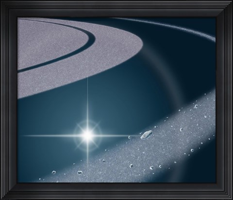 Framed Star Occultation Print