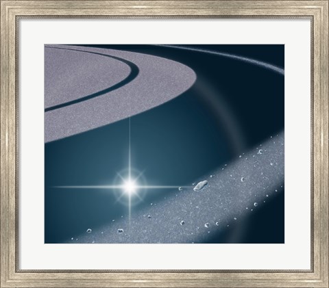 Framed Star Occultation Print