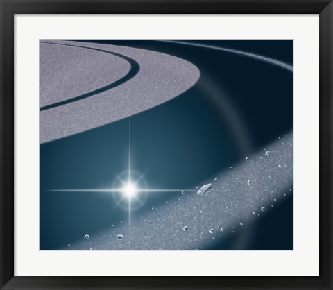 Framed Star Occultation Print