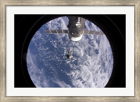 Framed Discovery Space Shuttle Print