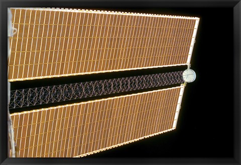 Framed Starboard Solar Array Wing Panel Print