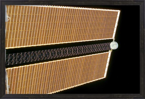 Framed Starboard Solar Array Wing Panel Print