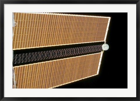 Framed Starboard Solar Array Wing Panel Print