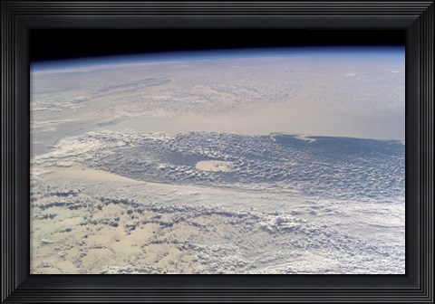 Framed Atlantic Coast of Florida Print