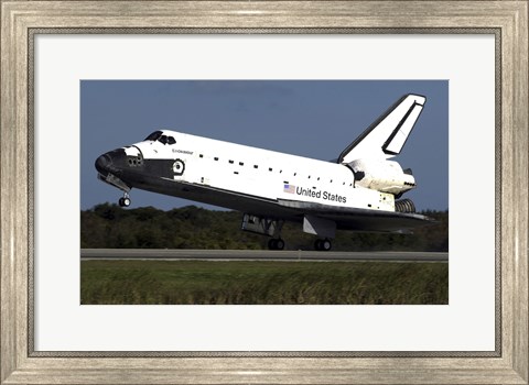 Framed Space Shuttle Endeavour 5 Print