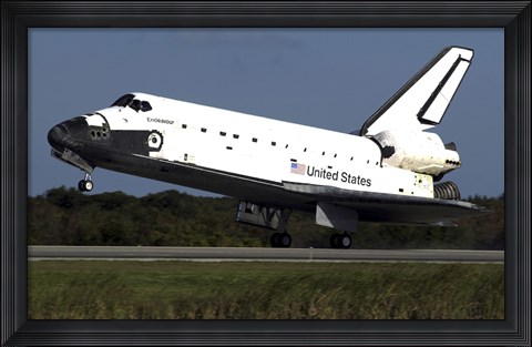Framed Space Shuttle Endeavour 5 Print