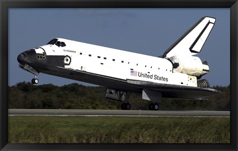 Framed Space Shuttle Endeavour 5 Print