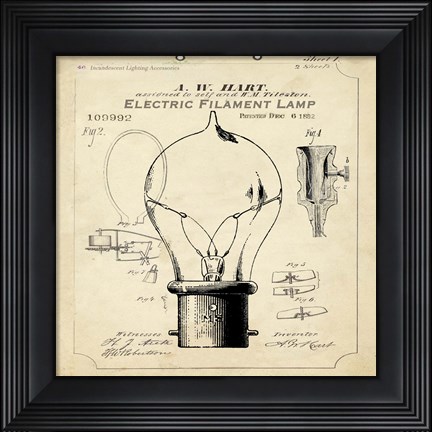 Framed Industrial Design I Print