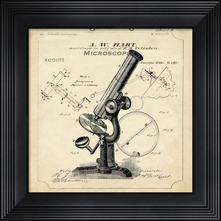 Framed Industrial Design III Print