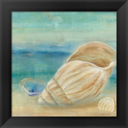 Framed Horizon Shells II Print