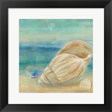 Framed Horizon Shells II Print