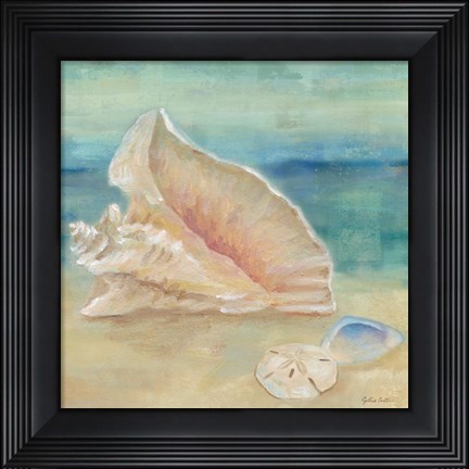 Framed Horizon Shells III Print