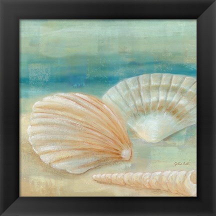 Framed Horizon Shells IV Print