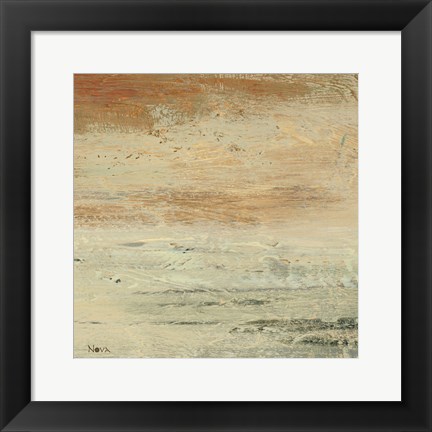 Framed Siena Abstract I Print