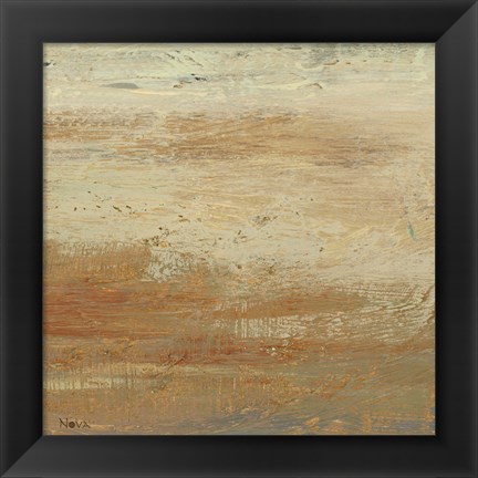 Framed Siena Abstract II Print