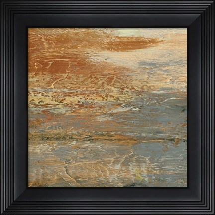Framed Siena Abstract III Print