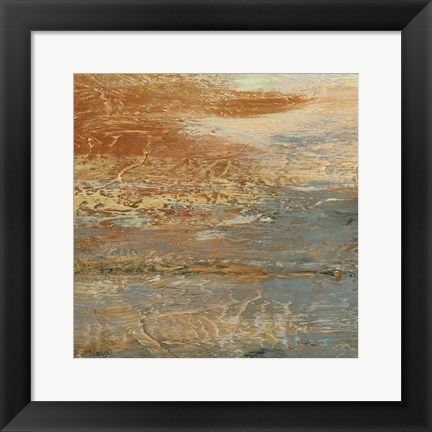 Framed Siena Abstract III Print