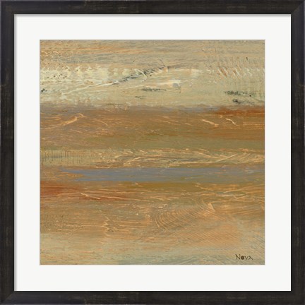 Framed Siena Abstract V Print